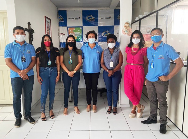 Assistentes sociais da Secretaria Municipal de Assistência e Desenvolvimento Social de Pinheiro visitam a Funac, em São Luís (Foto: Divulgação)