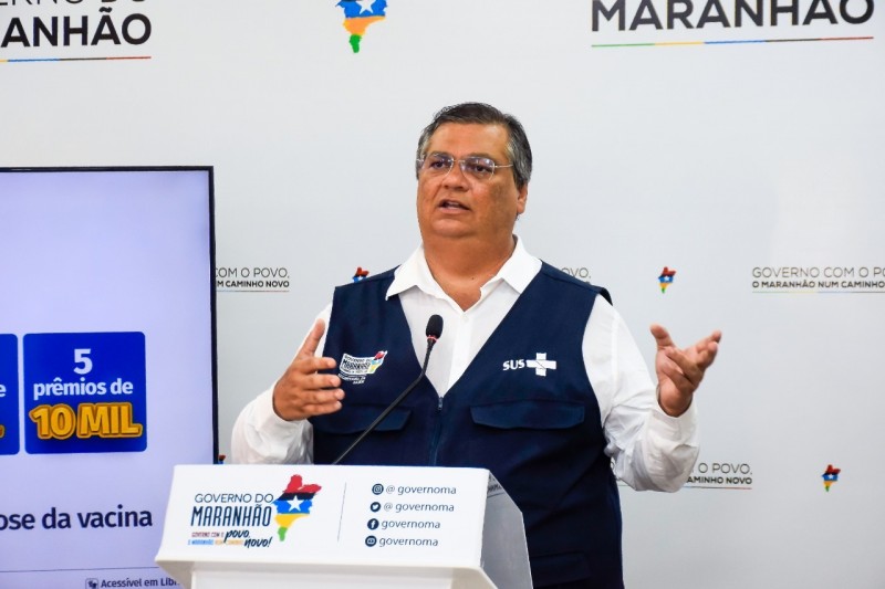  Governador agradeceu equipes estaduais e municipais sobre avanço da imunização (Foto: Karlos Geromy)