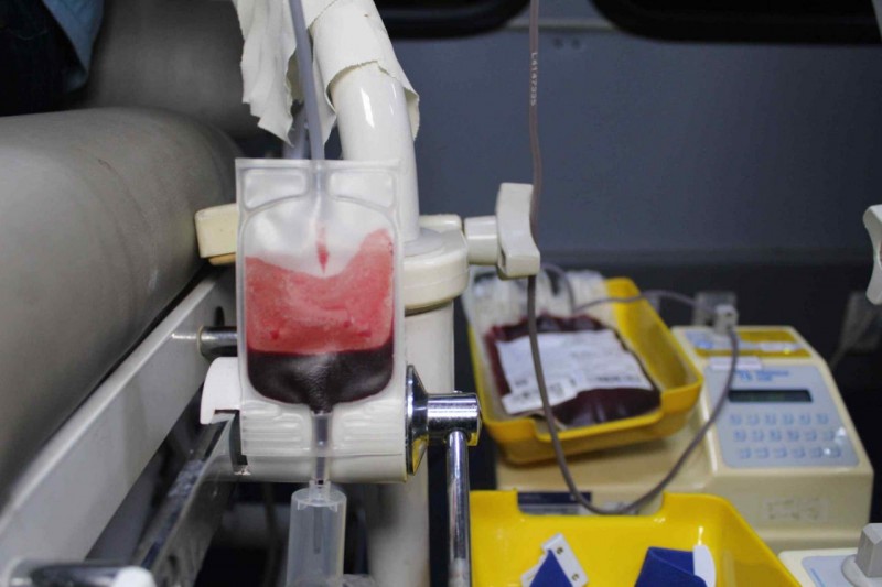 Doação de mais de 30 bolsas de sangue ao Hemoam