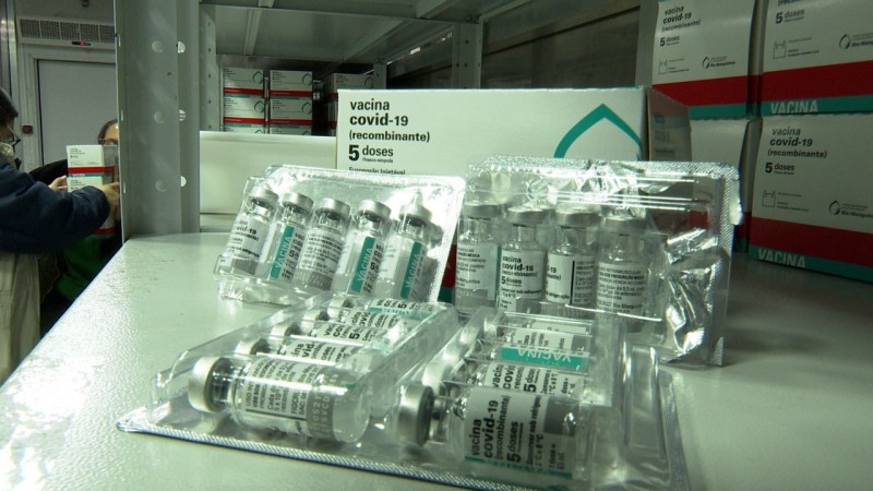 156,4 mil doses de vacinas contra a Covid-19