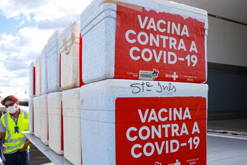 Maranhão já recebeu 4.681.400 doses de vacinas (Foto: Rogério Sousa)