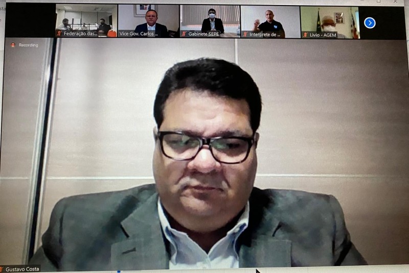 Reitor da Universidade Estadual do Maranhão (UEMA), Gustavo Costa (Reprodução)