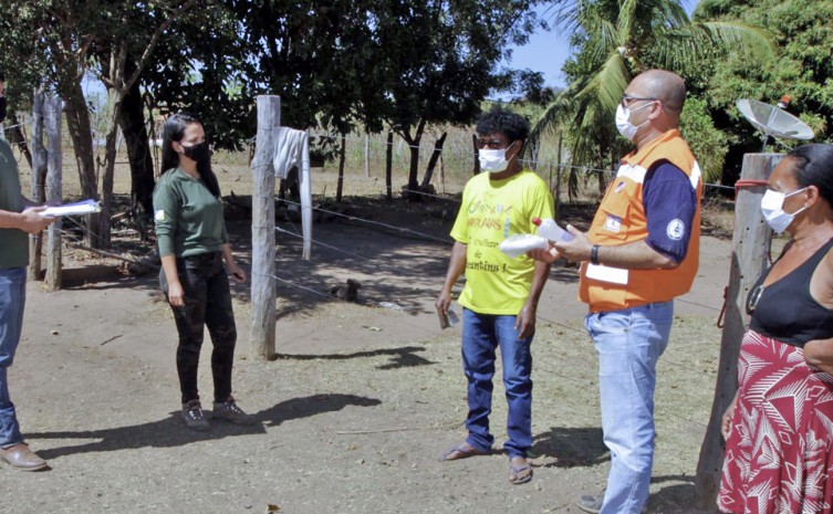 Governo do Estado, por meio do Comitê do Fogo, e parceiros levam educação ambiental ao homem do campo - Foto: Fernando Alves/ Governo do Tocantins