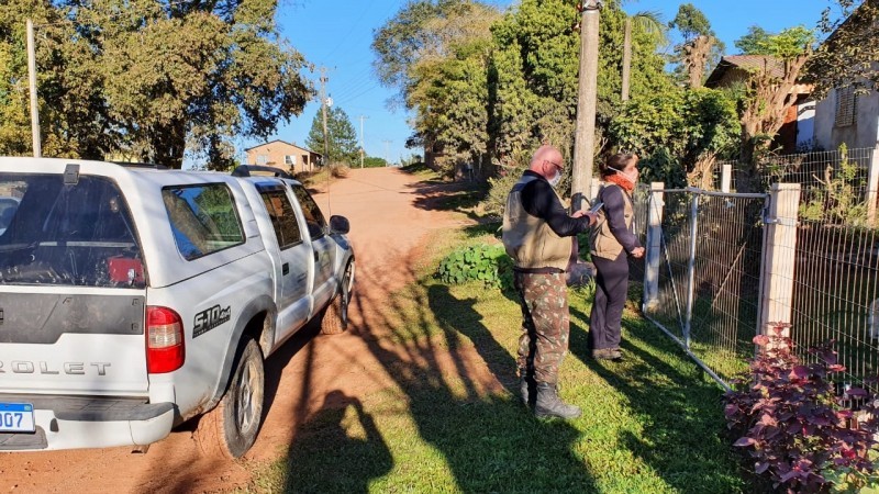 O objetivo do trabalho de campo é formar uma rede de monitoramento da circulação do vírus - Foto: Divulgação SES