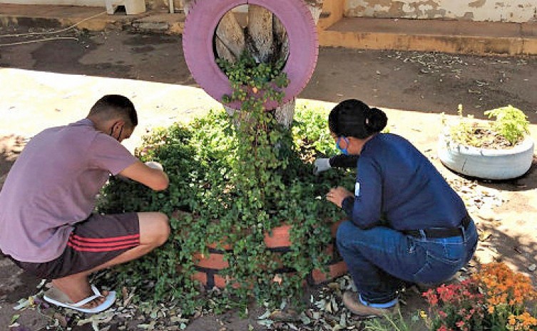 Ação visa promover reflexão e estimular o convívio saudável entre os adolescentes e servidores - Foto: Seciju/Governo do Tocantins