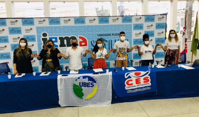 <em>Seduc debate com representantes estudantis e CAOP sobre retorno às aulas na Rede Pública Estadual (Foto: Divulgação)</em>