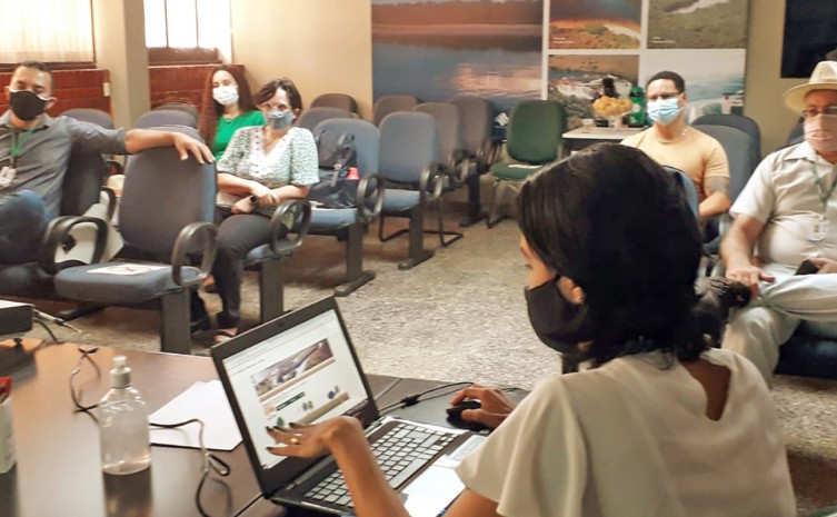 A gerente de Biodiversidade e Áreas Protegidas da Semarh, Cristiane Peres, reforçou que a Semarh é responsável pelo processo de criação das UCs - Foto: Tânia Caldas/Governo do Tocantins