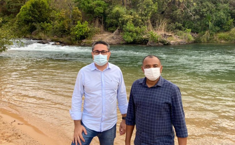 Balneário Douradas, um dos atrativos mais frequentados pelos moradores de Aurora - Foto: Henrique Lopes/Governo do Tocantins