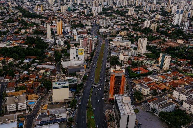 Foto aérea de Cuiabá - Foto por: Mayke Toscano/Secom-MT