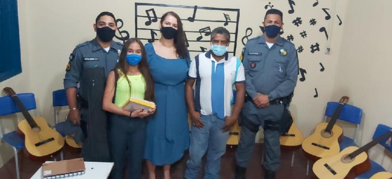 Inauguração teve a participação do Corpo Musical da Polícia Militar de Mato Grosso - Foto por: Divulgação