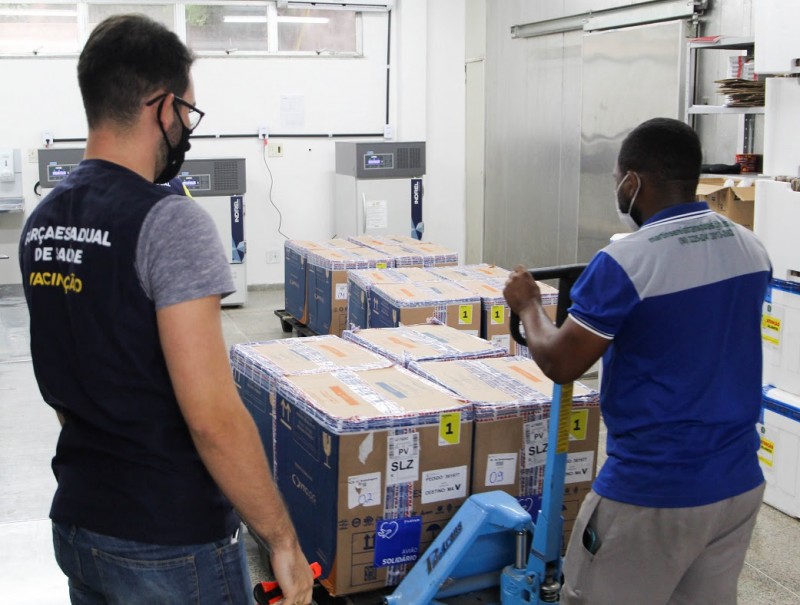  Imunização do público de 12 a 17 anos com a vacina Pfizer/Wyeth/BioNTech (Foto: Divulgação)
