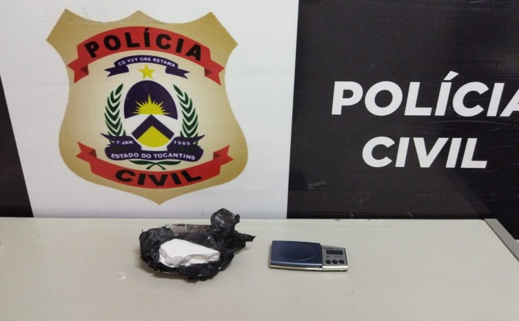Menor foi autuado em flagrante por ato infracional análogo ao tráfico de drogas - Foto: SSP/Governo do Tocantins