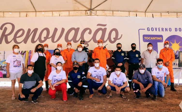 Centro recepciona os fiéis visitantes com uma equipe multifuncional do Estado - Foto: Leandro Paiva/Governo do Tocantins