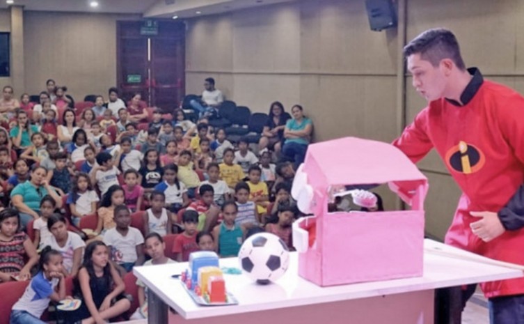 Projeto “A Escola Vai ao Teatro”, da empresa GH Santos Ensino de Arte e Cultura, é patrocinado pelo Prêmio Aldir Blanc Tocantins, do Governo do Estado do Tocantins - Foto: Divulgação
