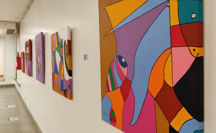 Araguaína recebe mediação virtual da exposição Cor e Forma do artista Edvan Ribeiro - Foto: Ana Elisa Martins