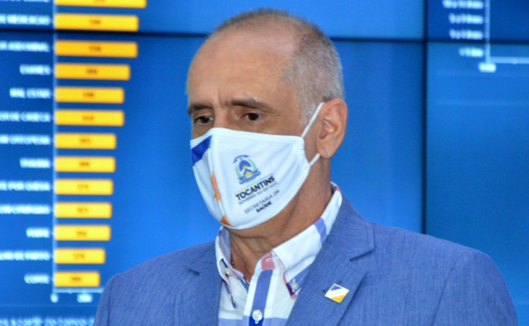 Segundo o secretário da SES, Edgar Tollini, a aplicação de 1 milhão de doses é significativa para o avanço da imunização no Estado - Foto: André Araújo/Governo do Tocantins