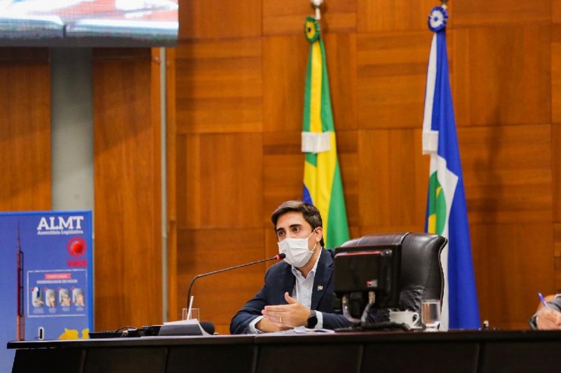 Secretário apresentou dados aos deputados estaduais na manhã desta terça-feira - Foto por: David Borges
