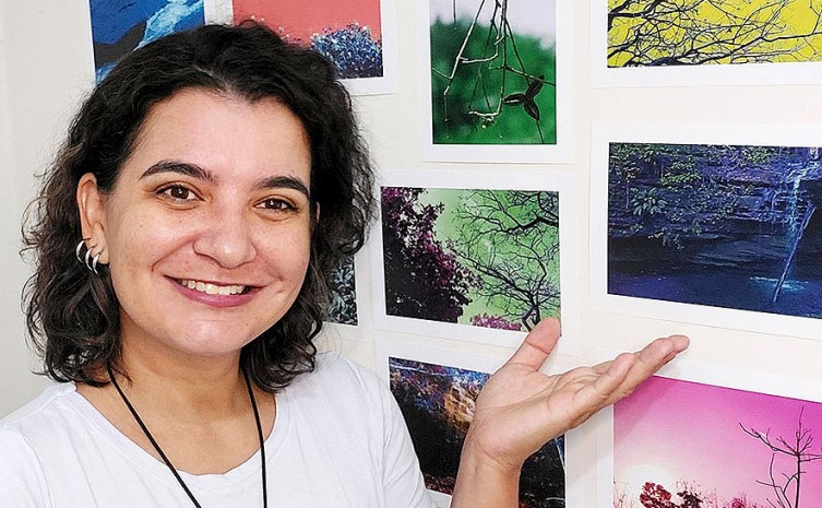 Angel Lima apresenta imagens do Cerrado tocantinense com cores e contrastes pouco comuns às paisagens originais - Foto: Divulgação