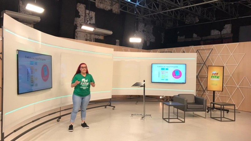 Aulas irão ao ar pela TVE de segunda a sexta, das 15h às 18h, com reprise à noite - Foto: Luciana Marques / Ascom Seduc