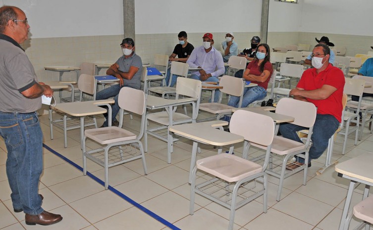 O curso é direcionado a técnicos que estarão a serviço de parceiros e produtores - Foto: Wilson Rodrigues/Governo do Tocantins