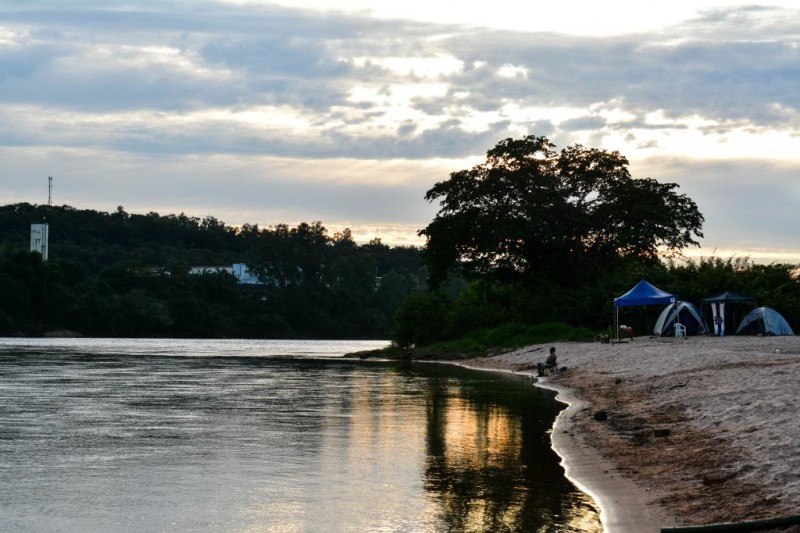Rio Araguaia em Barra do Garças - Foto por: Tchélo Figueiredo - Secom/MT