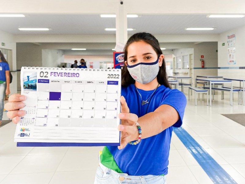 O ano letivo iniciará no dia 07 de fevereiro de 2022 e será concluído no dia 16 dezembro de 2022 - Foto por: Wesley Rodrigues