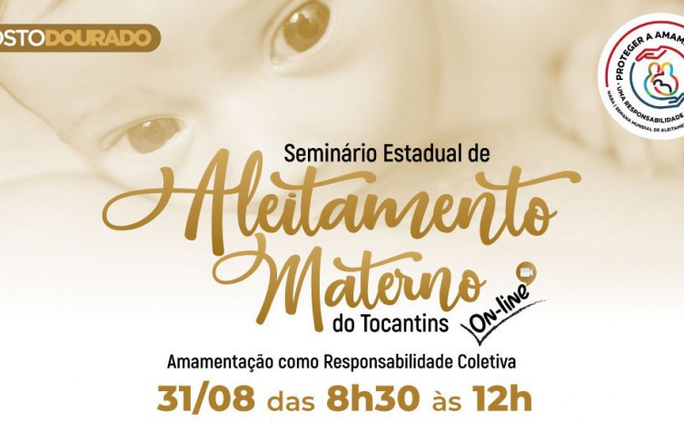 Tema do encontro on-line será Amamentação como Responsabilidade Coletiva - Foto: SES/Governo do Tocantins
