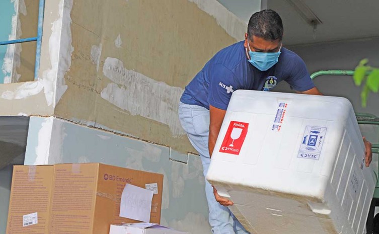 Estado recebe mais 20.940 doses de imunizantes contra a Covid-19 - Foto: Zezinha Carvalho/Governo do Tocantins