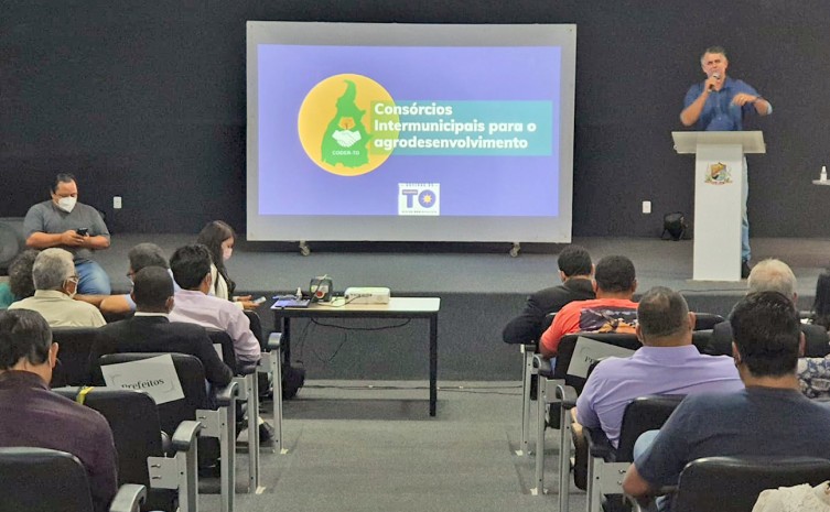 Fórum para o Desenvolvimento Regional via Consórcios - Foto: Matheus Araujo/Governo do Tocantins