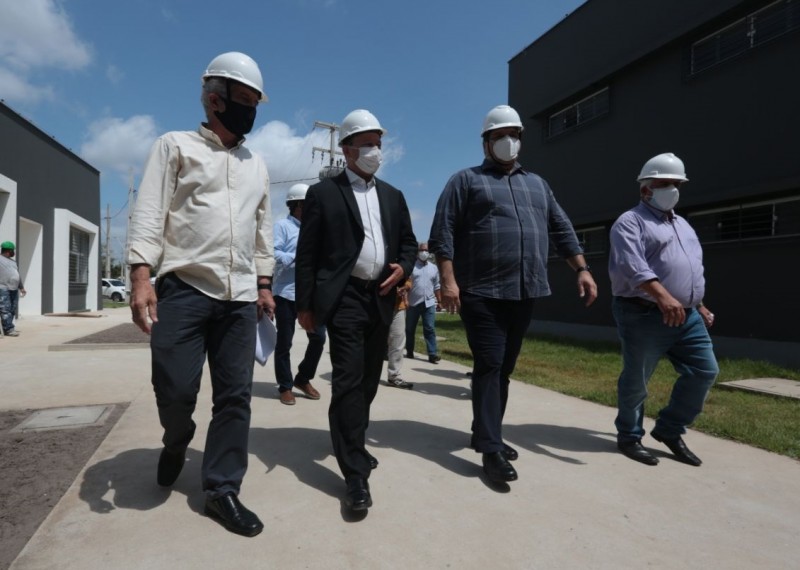 Visita do vice-governador Carlos Brandão às obras da UEMA (Foto: Divulgação)