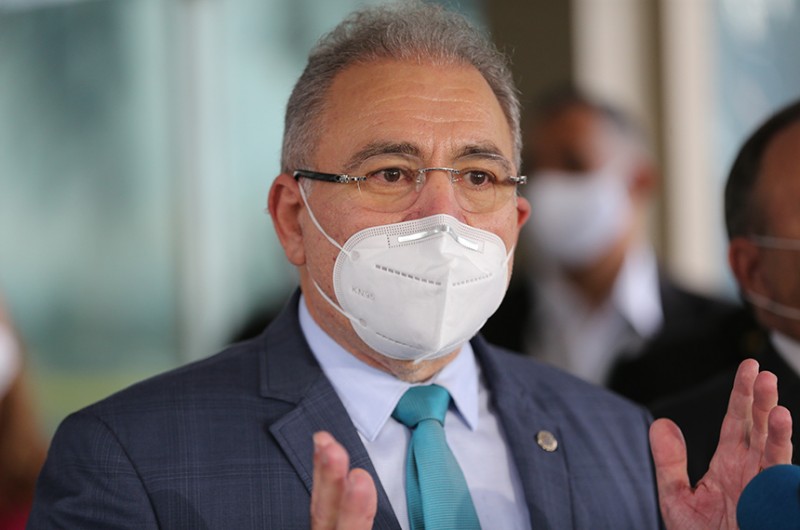 O ministro da Saúde também deverá tratar de cumprimento de prazos e medidas de combate à pandemia - Marcello Casal Jr/Agência Brasil