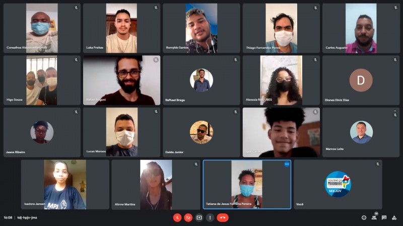 Reunião ordinária do CEJOVEM (Reprodução)