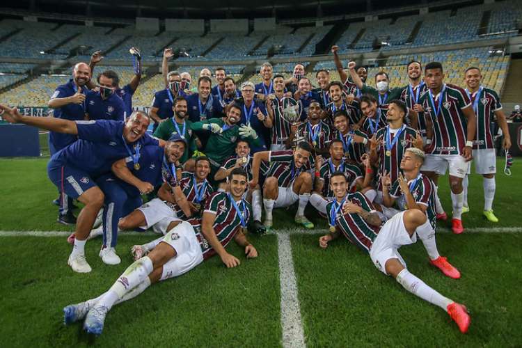 Fluminense fatura a Taça Rio e vai decidir o Estadual em dois jogos contra o Flamengo (Foto: Lucas Merçon/Fluminense)