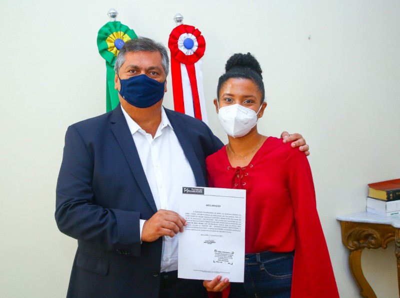 A jovem intercambista Mariana de Assis (Foto: Gilson Teixeira)