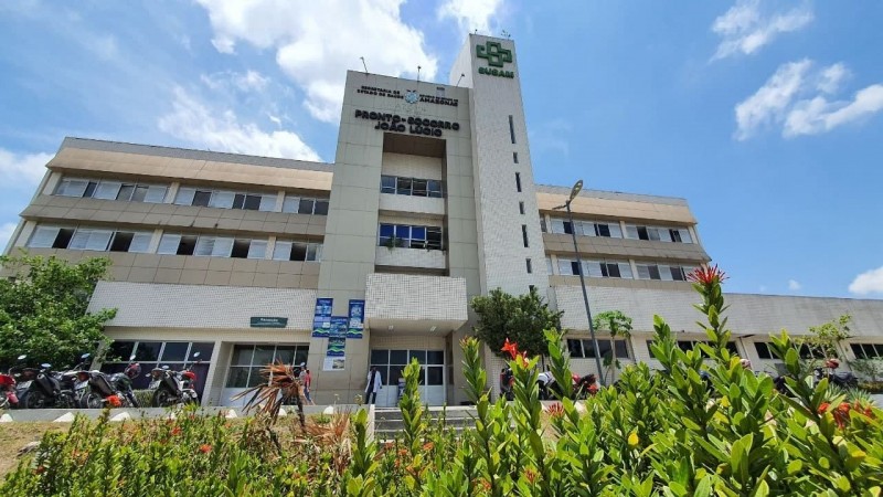 Hospital e Pronto-Socorro João Lúcio, na zona Leste de Manaus - FOTO: Rodrigo Santos/SES-AM