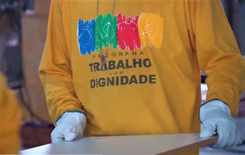  Campanha Trabalho com Dignidade oferece formação e trabalho (Foto: Divulgação)