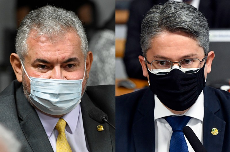 Os senadores Angelo Coronel e Alessandro Vieira querem sustar efeitos da medida provisória - Agência Senado