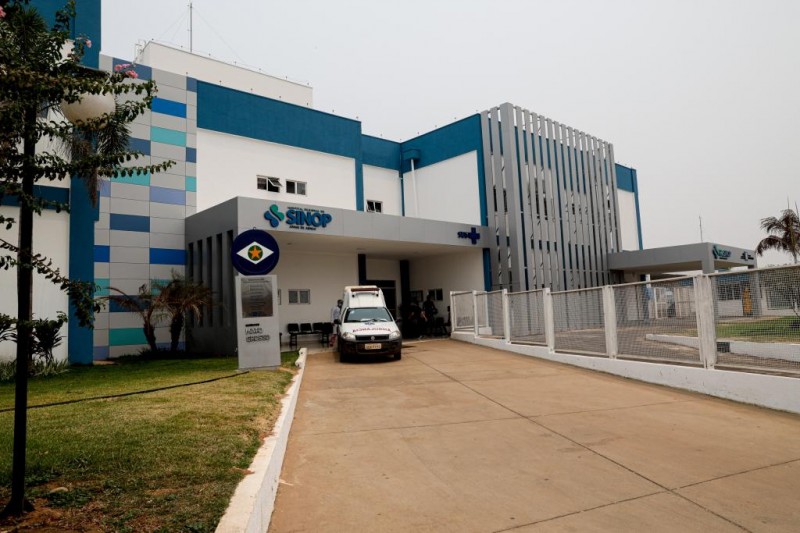 No hospital, continuam ativos 54 leitos de enfermaria e 10 leitos de UTI para o atendimento geral. - Foto por: Mayke Toscano/Secom-MT