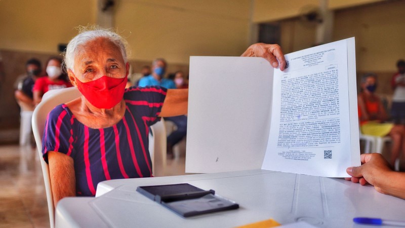 A Secid entregou 200 títulos no Sacavém nesta sexta-feira. (Foto: John Braga)
