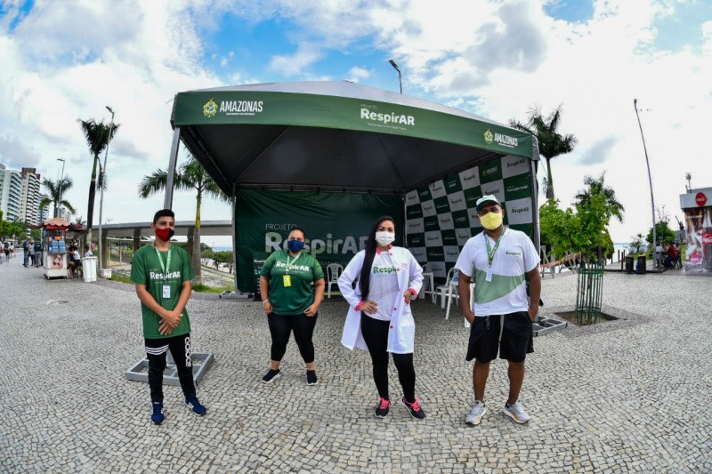 Base itinerante do programa funciona todos os finais de semana no local - FOTO: Divulgação/Faar