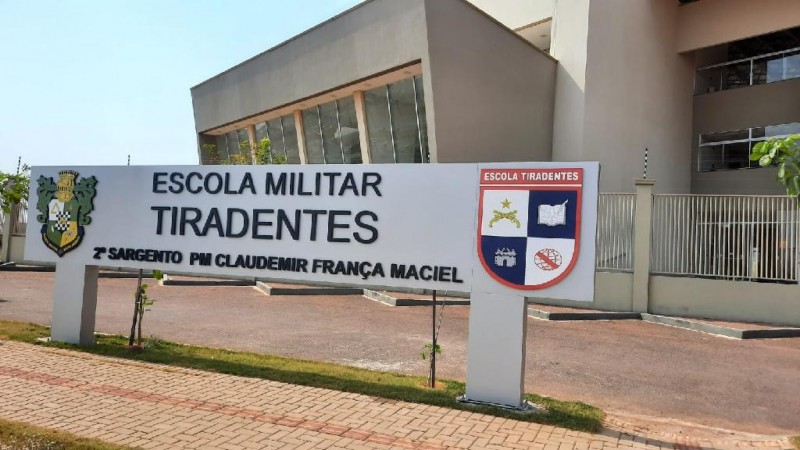 O Governo do Estado inaugura nova Escola Estadual Militar, nesta terça-feira (14.09), em Sinop. - Foto por: Divulgação