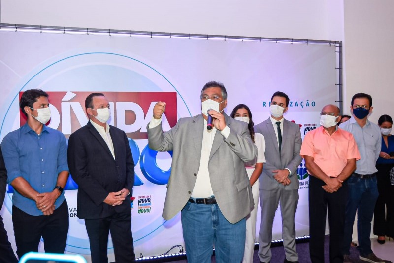  Governador Flávio Dino acompanhou o início das atividades (Foto: Karlos Geromy)