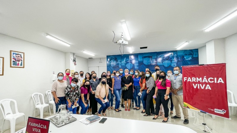 Palestra “Plantas Medicinais Adjuvantes na Saúde Mental” (Foto: Laécio Fontenele)