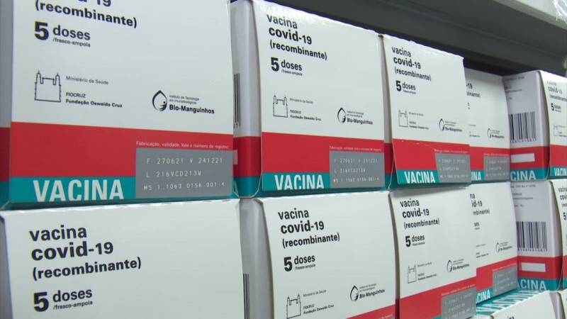 19.750 doses de AstraZenecaFOTO: Márcio Azevedo/Arquivo Secom