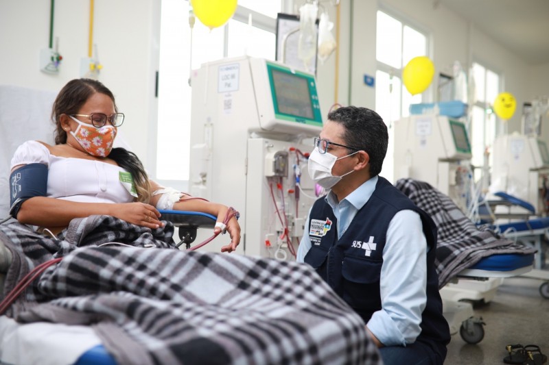 Centro presta atendimento contínuo a pacientes renais crônicos (Foto: Ruy Barros)