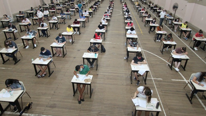 Candidatos farão prova de língua portuguesa e matemática - Foto: Luis Eduardo Selbach / Fundação Liberato