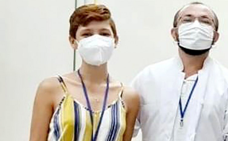 Coordenadores do Programa Diversidade na Saúde, Francisco de Assis Neves Neto e Maria Sousa - Foto: Governo do Tocantins