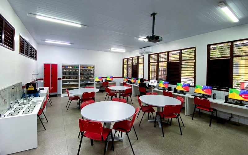 Laboratório de Ensino de Matemática (Foto: Divulgação) 