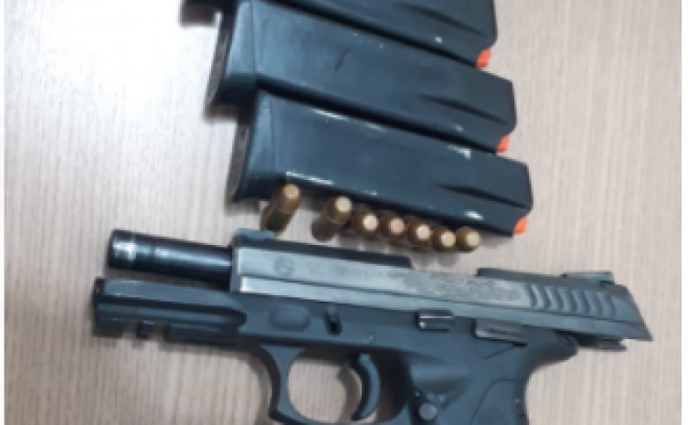 Em Araguaína, Polícia Civil prende homem em flagrante por posse ilegal de arma de fogo com numeração raspada e ocultação de carregadores - Foto: SSP/Governo do Tocantins