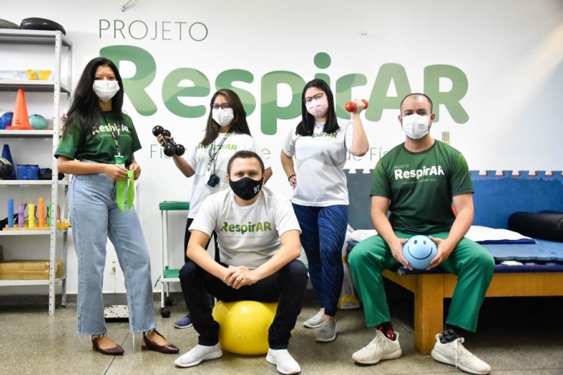RespirAR oferece atendimento em fisioterapia e atividade física visando a reabilitação cardiopulmonar - FOTO: Mauro Neto/Faar
